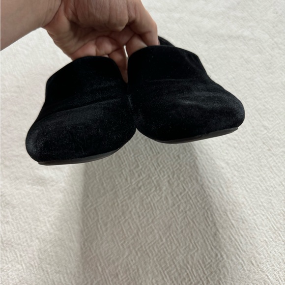 Birdies The Starling Slipper Loafers Black Velvet Slip On Flats Shoes 9 - Picture 4 of 8